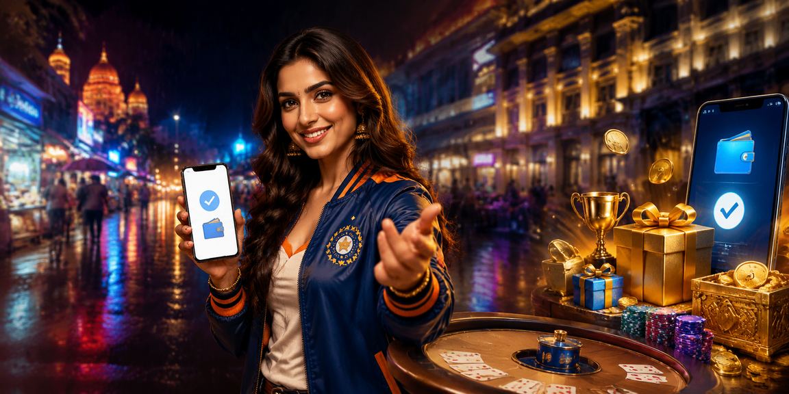 Night market scene in Mumbai with cricket betting interest